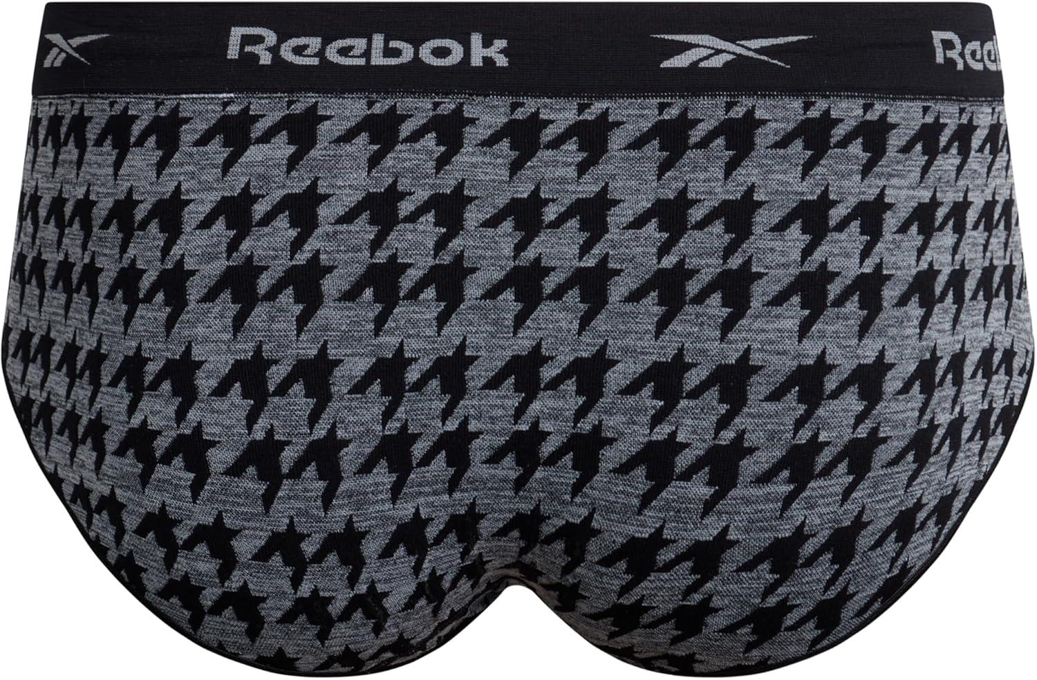 imageReebok Womens Plus Size Hipster Panties  8 Pack Performance Seamless Underwear for Women Made to Fit Your Curves 1X3XBlackCreamGreenGrey
