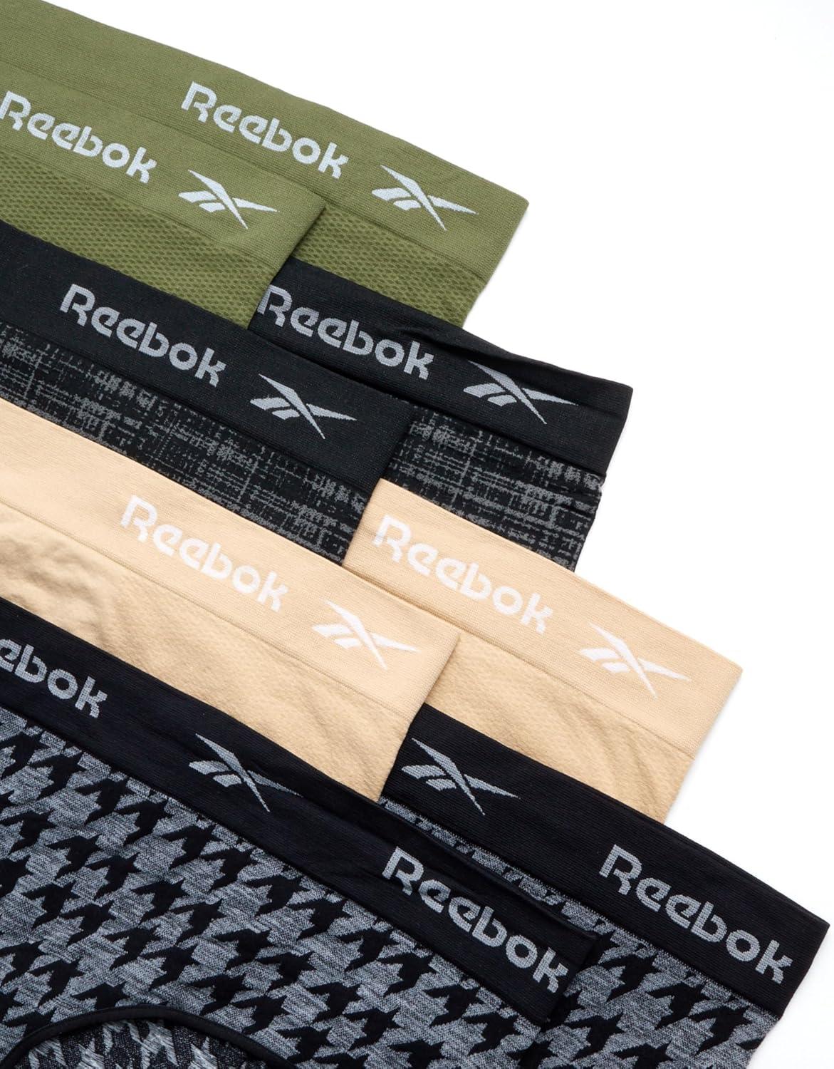 imageReebok Womens Plus Size Hipster Panties  8 Pack Performance Seamless Underwear for Women Made to Fit Your Curves 1X3XBlackCreamGreenGrey