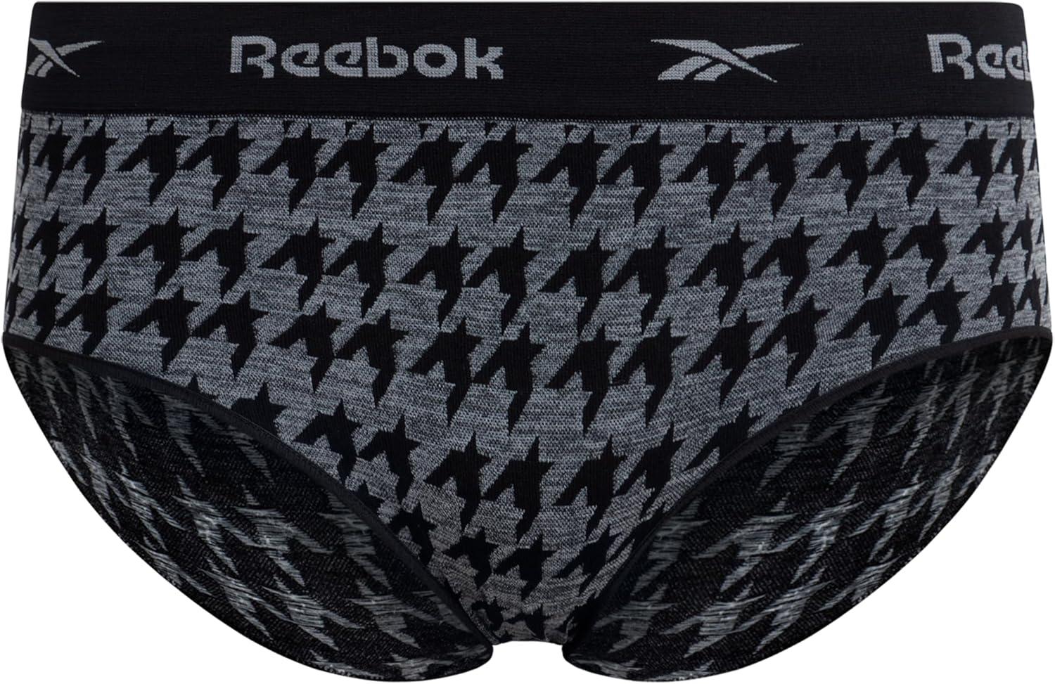 imageReebok Womens Plus Size Hipster Panties  8 Pack Performance Seamless Underwear for Women Made to Fit Your Curves 1X3XBlackCreamGreenGrey