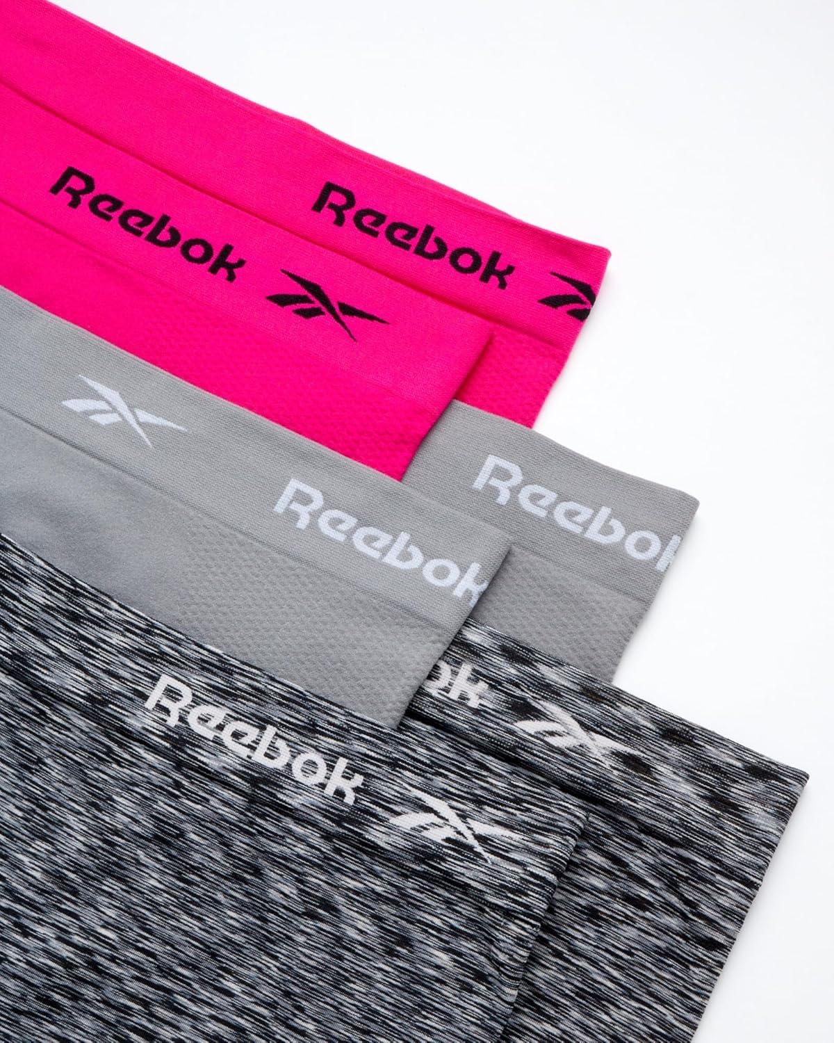 imageReebok womens Rdw 6pk S Bs RegPlsDeep PinkSharksinBlack Spacedye