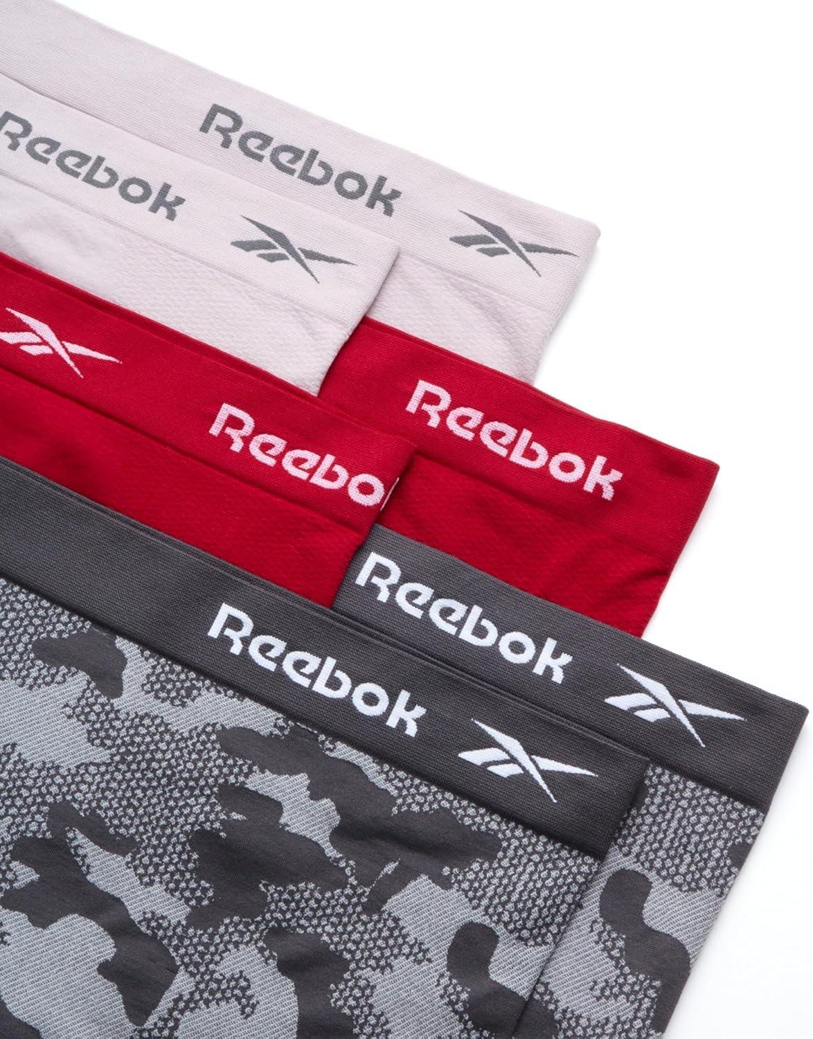 imageReebok womens Rdw 6pk S Bs RegPlsLight Rose GreyCrismonBlack Jacquard