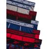 imageReebok Boys Boxer Briefs  10 Pack Performance Soft Stretch Breathable 5 Inseam Boxer Briefs Boys Underwear 618Light Grey MelangeBlue DepthsChinese RedBlue Depths PrintBlack