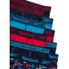 imageReebok Boys Boxer Briefs  10 Pack Performance Soft Stretch Breathable 5 Inseam Boxer Briefs Boys Underwear 618Maritime Blue PrintAtomic BlueChinese Red