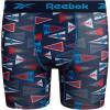 imageReebok Boys Boxer Briefs  10 Pack Performance Soft Stretch Breathable 5 Inseam Boxer Briefs Boys Underwear 618Maritime Blue PrintAtomic BlueChinese Red