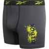 imageReebok Boys Boxer Briefs  4 Pack Moisture Wicking Performance 5 Inseam Boxer Briefs Boys Underwear Sizes 618Smoked GreyNavy