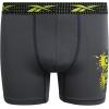 imageReebok Boys Boxer Briefs  4 Pack Moisture Wicking Performance 5 Inseam Boxer Briefs Boys Underwear Sizes 618Smoked GreyNavy