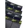 imageReebok Boys Boxer Briefs  4 Pack Moisture Wicking Performance 5 Inseam Boxer Briefs Boys Underwear Sizes 618Smoked GreyNavy