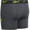 imageReebok Boys Boxer Briefs  4 Pack Moisture Wicking Performance 5 Inseam Boxer Briefs Boys Underwear Sizes 618Smoked GreyNavy