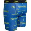 imageReebok Boys Boxer Briefs  6 Pack Performance Long Leg Boxer Briefs Boys Underwear with Support Pouch 6 Inseam 618Cobalt Blue PrintBlackCitrus Green