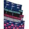 imageReebok Boys Boxer Briefs  8 Pack Performance Soft Stretch Breathable 5 Inseam Boxer Briefs Boys Underwear 618Blue DepthsBlackStone GreyRasberry Print