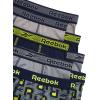 imageReebok Boys Boxer Briefs  8 Pack Performance Soft Stretch Breathable 5 Inseam Boxer Briefs Boys Underwear 618Light GreyStone GreyMaritime BluePrint
