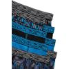 imageReebok Boys Boxer Briefs  8 Pack Performance Soft Stretch Breathable 5 Inseam Boxer Briefs Boys Underwear 618PrintBlue DanubeBlackBlue Danube Print