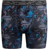 imageReebok Boys Boxer Briefs  8 Pack Performance Soft Stretch Breathable 5 Inseam Boxer Briefs Boys Underwear 618PrintBlue DanubeBlackBlue Danube Print