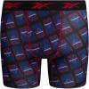 imageReebok Boys Boxer Briefs  8 Pack Soft Comfort Performance Stretch Breathable 5 Inseam Boxer Briefs Boys Underwear 618Light Grey MelangeBlue DepthsChinese RedPrint