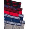imageReebok Boys Boxer Briefs  8 Pack Soft Comfort Performance Stretch Breathable 5 Inseam Boxer Briefs Boys Underwear 618Light Grey MelangeBlue DepthsChinese RedPrint