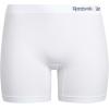 imageReebok Boyshort Underwear for Women  6 Pack Seamless Boy Shorts Panties for Women Sizes SXL Extended Plus Size 1X3XBlackened PearlWhiteLight Grey