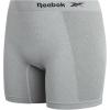 imageReebok Boyshort Underwear for Women  6 Pack Seamless Boy Shorts Panties for Women Sizes SXL Extended Plus Size 1X3XBrownBlackLight Gray