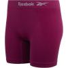 imageReebok Boyshort Underwear for Women  6 Pack Seamless Boy Shorts Panties for Women Sizes SXL Extended Plus Size 1X3XLotusGrape WineBlack