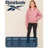 imageReebok Girls Winter Coat  Heavyweight Quilted Sherpa Fur Lined Cropped Parka Puffer Jacket  Warm Winter Coats for GirlsBlush