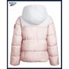 imageReebok Girls Winter Coat  Heavyweight Quilted Sherpa Fur Lined Cropped Parka Puffer Jacket  Warm Winter Coats for GirlsBlush