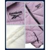 imageReebok Girls Winter Coat  Heavyweight Quilted Sherpa Fur Lined Cropped Parka Puffer Jacket  Warm Winter Coats for GirlsDusty Purple