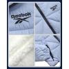 imageReebok Girls Winter Coat  Heavyweight Quilted Sherpa Fur Lined Cropped Parka Puffer Jacket  Warm Winter Coats for GirlsHaze Blue