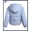 imageReebok Girls Winter Coat  Heavyweight Quilted Sherpa Fur Lined Cropped Parka Puffer Jacket  Warm Winter Coats for GirlsHaze Blue