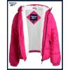 imageReebok Girls Winter Coat  Heavyweight Quilted Sherpa Fur Lined Cropped Parka Puffer Jacket  Warm Winter Coats for GirlsProud Pink