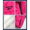 imageReebok Girls Winter Coat  Heavyweight Quilted Sherpa Fur Lined Cropped Parka Puffer Jacket  Warm Winter Coats for GirlsProud Pink