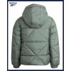 imageReebok Girls Winter Coat  Heavyweight Quilted Sherpa Fur Lined Cropped Parka Puffer Jacket  Warm Winter Coats for GirlsSage