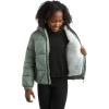 imageReebok Girls Winter Coat  Heavyweight Quilted Sherpa Fur Lined Cropped Parka Puffer Jacket  Warm Winter Coats for GirlsSage