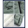 imageReebok Girls Winter Coat  Heavyweight Quilted Sherpa Fur Lined Cropped Parka Puffer Jacket  Warm Winter Coats for GirlsSage