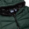 imageReebok Girls Winter Coat  Heavyweight Quilted Sherpa Lined Parka Puffer Jacket  Warm Winter Jackets for GirlsHunter Green