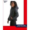 imageReebok Girls Winter Jacket  Weather Resistant Hooded Quilted Puffer Parka Girls Jacket  Lightweight Warm Winter CoatBlack
