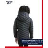 imageReebok Girls Winter Jacket  Weather Resistant Hooded Quilted Puffer Parka Girls Jacket  Lightweight Warm Winter CoatBlack