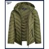 imageReebok Girls Winter Jacket  Weather Resistant Hooded Quilted Puffer Parka Girls Jacket  Lightweight Warm Winter CoatSage