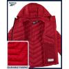 imageReebok Girls Winter Jacket  Weather Resistant Hooded Quilted Puffer Parka Girls Jacket  Lightweight Warm Winter CoatVector Red