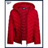 imageReebok Girls Winter Jacket  Weather Resistant Hooded Quilted Puffer Parka Girls Jacket  Lightweight Warm Winter CoatVector Red