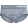 imageReebok Hipster Panties for Women  8 Pack Stretch Performance Seamless Underwear with Relaxed Tagless Waist SXLSharkskinLilyBlack