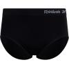 imageReebok Womens Briefs  6 Pack Performance High Waisted Seamless Underwear for Women Sizes SXL Extended Plus Size 1X3XBlackBlackenedBlack