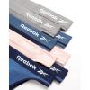 imageReebok Womens Thongs  8 Pack Performance Stretch GString Thongs for Women  Breathable No Show Sexy Lingerie UnderwearCoronet BlueLotusSharkskinEvening Blue