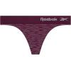 imageReebok Womens Thongs  8 Pack Performance Stretch GString Thongs for Women  Breathable No Show Sexy Lingerie UnderwearJacquardBlackened PearlLotusStripe