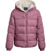 imageReebok Girls Winter Coat  Heavyweight Quilted Sherpa Lined Parka Puffer Jacket  Warm Winter Jackets for GirlsOrchid Pink