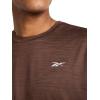 imageReebok Mens Lightning Short Sleeve Crewneck TShirtBracken Heather