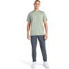 imageReebok Mens Lightning Short Sleeve Crewneck TShirtIceberg Green Heather