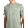 imageReebok Mens Lightning Short Sleeve Crewneck TShirtIceberg Green Heather