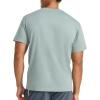 imageReebok Mens Locker Graphic Crewneck TShirt Standard Fit Lightweight CottonPoly FabricVintage Moss