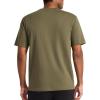 imageReebok Mens Outline Short Sleeve Crewneck TShirt Standard Fit Lightweight CottonPoly Jersey FabricSea Turtle