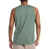 imageReebok Mens Outrun Performance Crewneck Tank TopDuck Green