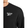 imageReebok Mens Peak Short Sleeve TShirt Standard Fit Lightweight CottonPoly FabricBlack
